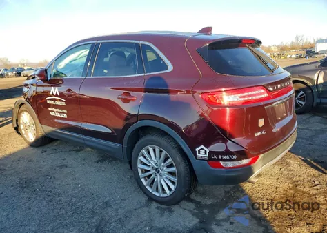 2019 Lincoln Mkc z USA, uszkodzony, nr VIN 5LMCJ1D96KUL50049